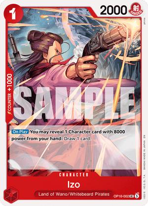 The Time of Battle OP16-002 Izo