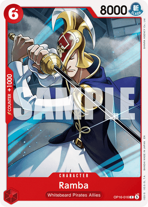 The Time of Battle OP16-016 Ramba