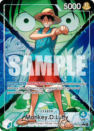 The Time of Battle OP16-022 Monkey.D.Luffy (022) (Alternate Art)