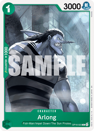 The Time of Battle OP16-023 Arlong