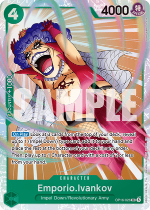 The Time of Battle OP16-026 Emporio.Ivankov (026)