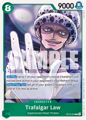 The Time of Battle OP16-030 Trafalgar Law (030)