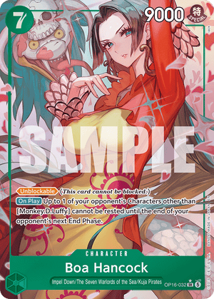 The Time of Battle OP16-032 Boa Hancock (Alternate Art)