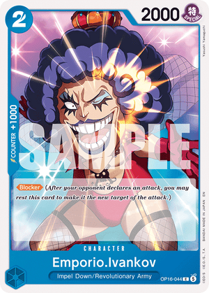 The Time of Battle OP16-044 Emporio.Ivankov (044)