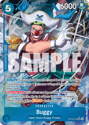 The Time of Battle OP16-048 Buggy (048) (Alternate Art)