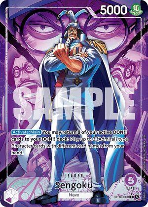 The Time of Battle OP16-060 Sengoku (060) (Alternate Art)