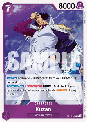 The Time of Battle OP16-063 Kuzan