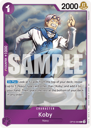 The Time of Battle OP16-064 Koby