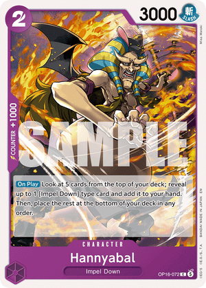 The Time of Battle OP16-072 Hannyabal