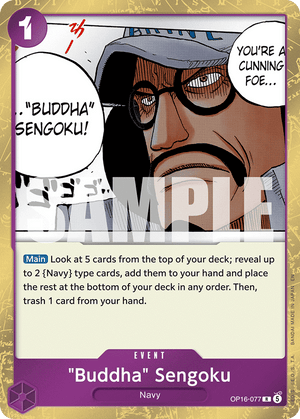 The Time of Battle OP16-077 "Buddha" Sengoku