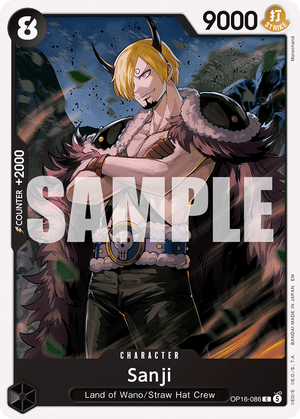 The Time of Battle OP16-086 Sanji