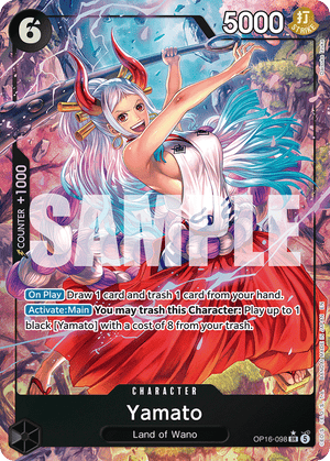 The Time of Battle OP16-098 Yamato (098) (Alternate Art)