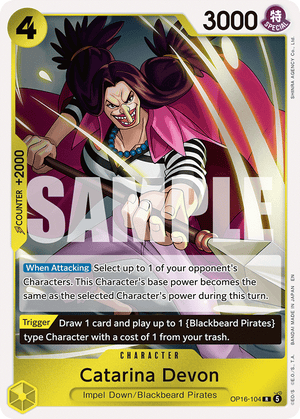 The Time of Battle OP16-104 Catarina Devon
