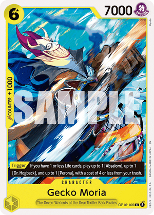 The Time of Battle OP16-105 Gecko Moria