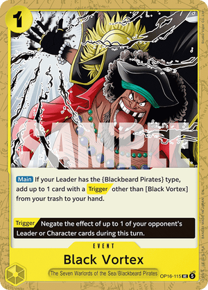 The Time of Battle OP16-115 Black Vortex