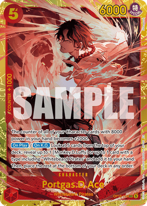 The Time of Battle OP16-118 Portgas.D.Ace (118)
