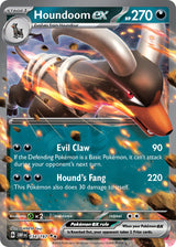 Obsidian Flames 134 Houndoom ex