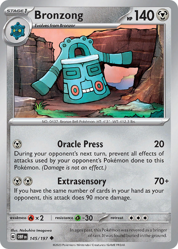 Obsidian Flames 145 Bronzong