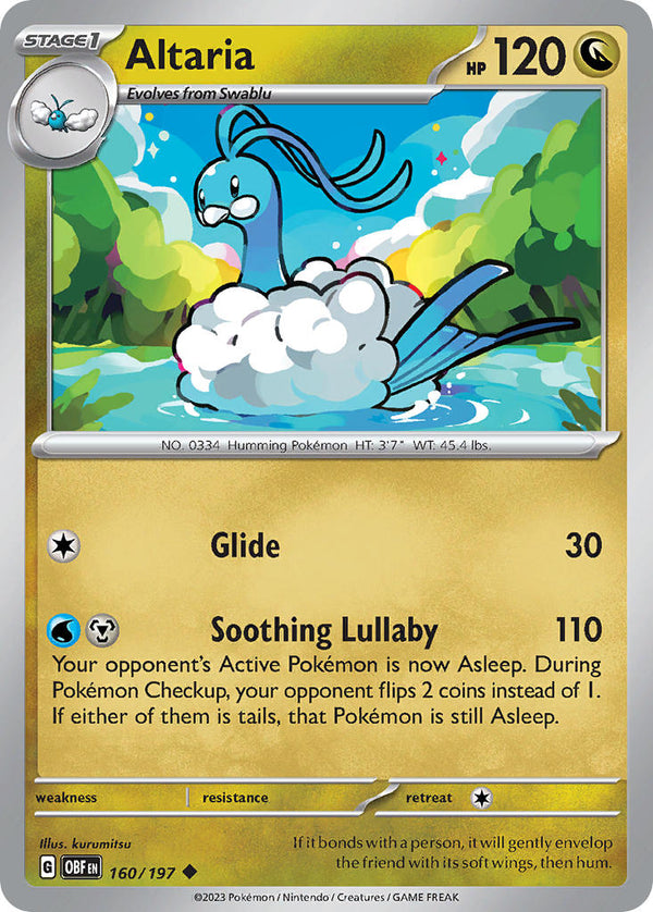 Obsidian Flames 160 Altaria