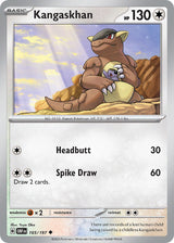 Obsidian Flames 165 Kangaskhan