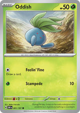 Obsidian Flames 001 Oddish