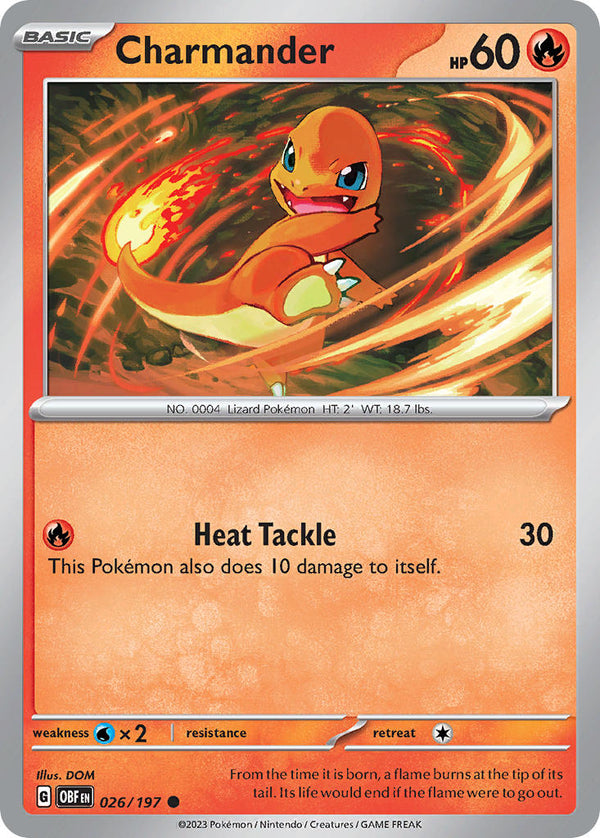 Obsidian Flames 026 Charmander