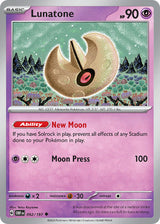 Obsidian Flames 092 Lunatone