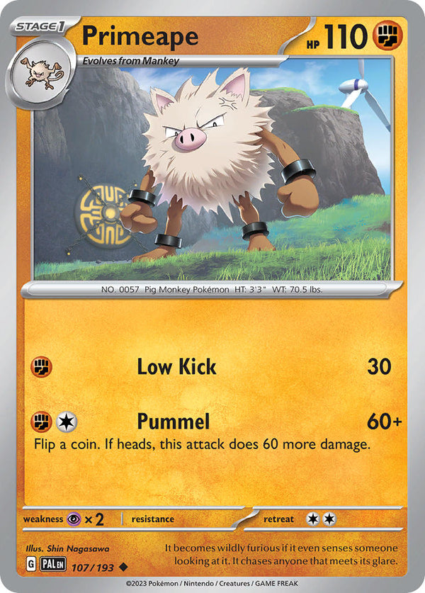 Paldea Evolved 107 Primeape