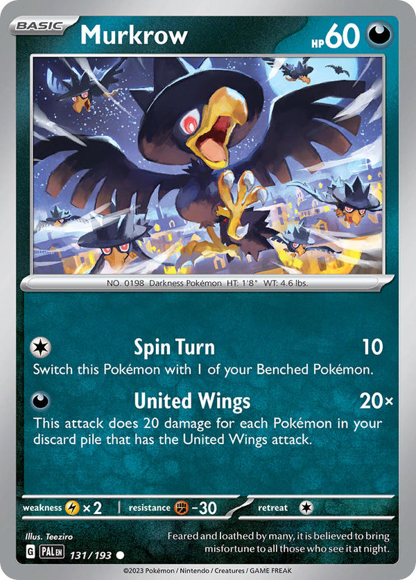 Paldea Evolved 131 Murkrow