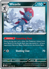 Paldea Evolved 134 Weavile