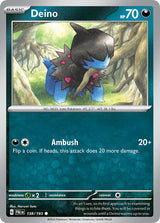 Paldea Evolved 138 Deino