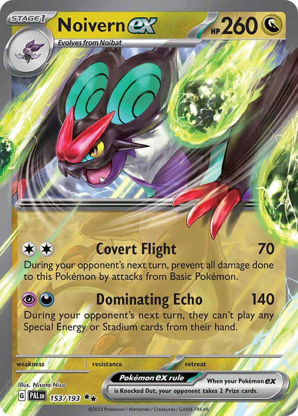 Paldea Evolved 153 Noivern ex