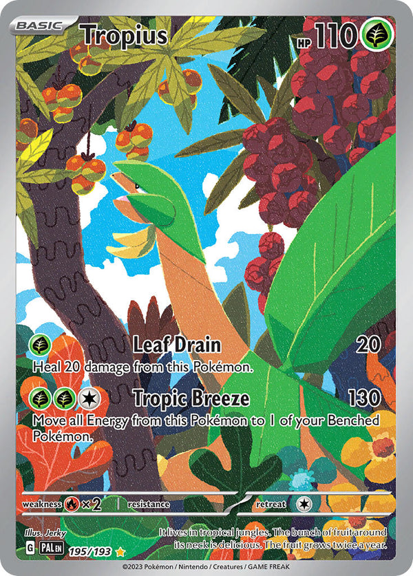 Paldea Evolved 195 Tropius