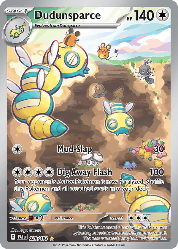 Paldea Evolved 229 Dudunsparce