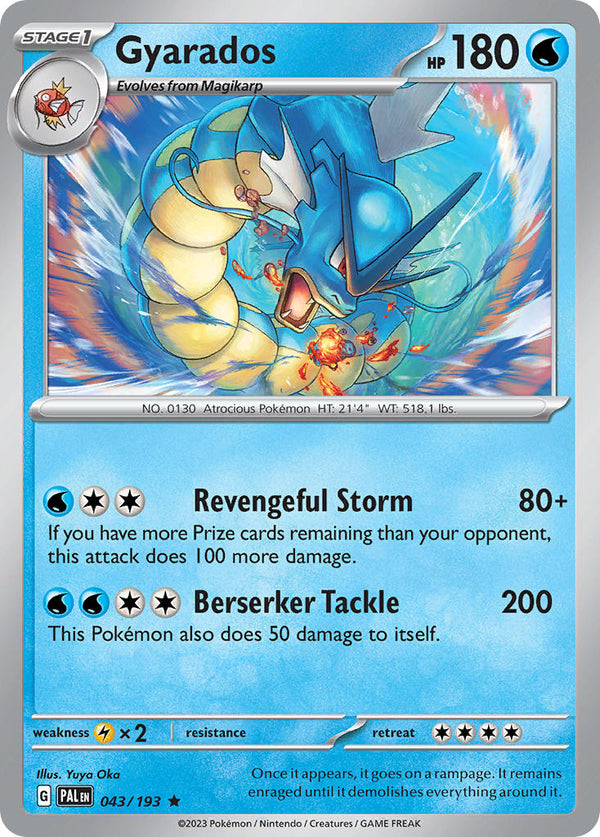 Paldea Evolved 043 Gyarados