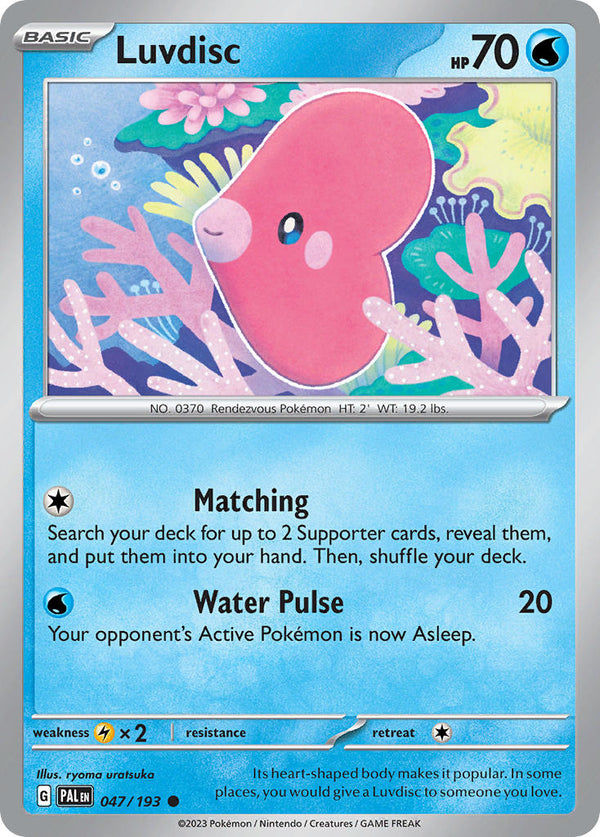 Paldea Evolved 047 Luvdisc