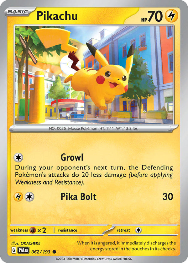 Paldea Evolved 062 Pikachu