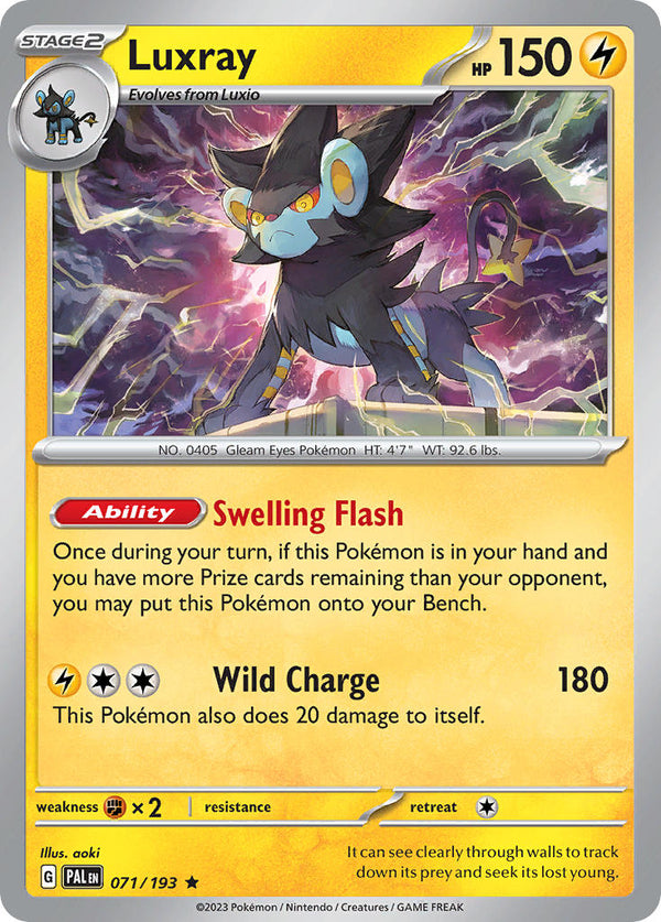 Paldea Evolved 071 Luxray