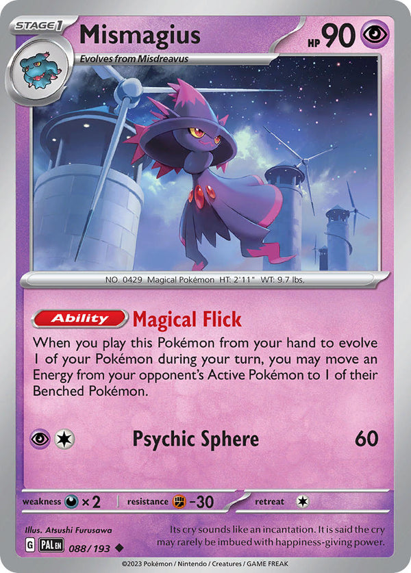 Paldea Evolved 088 Mismagius