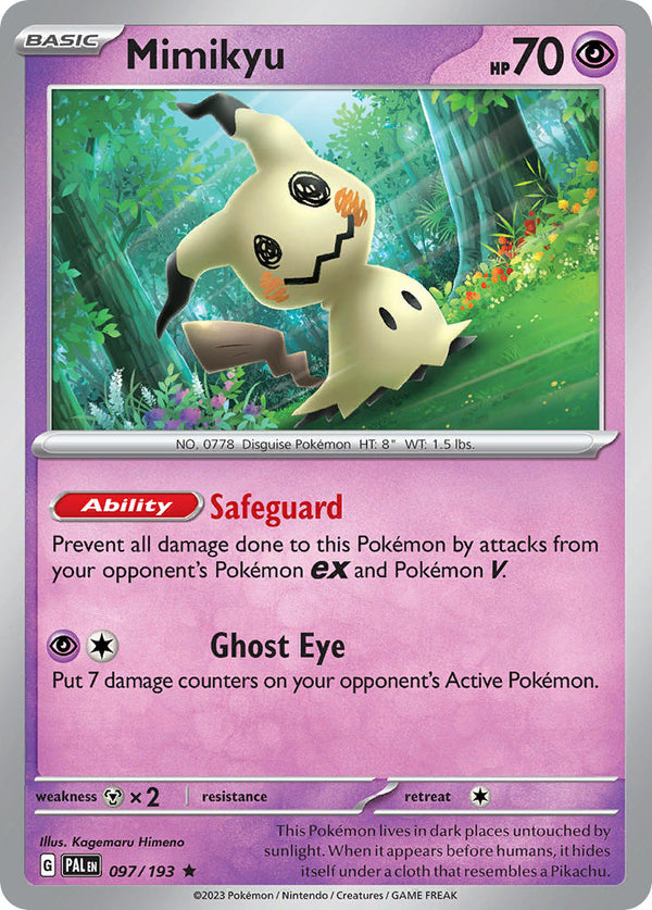 Paldea Evolved 097 Mimikyu