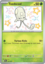 Paldean Fates 105 Toedscool