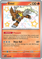 Paldean Fates 112 Entei