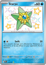 Paldean Fates 118 Staryu