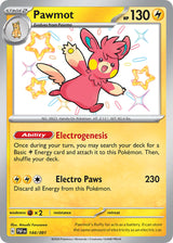 Paldean Fates 144 Pawmot