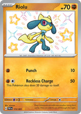 Paldean Fates 173 Riolu