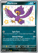 Paldean Fates 181 Murkrow