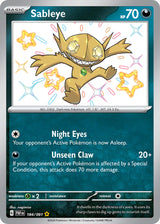 Paldean Fates 184 Sableye