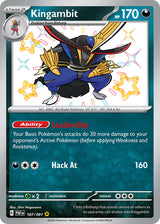 Paldean Fates 187 Kingambit