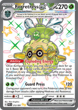Paldean Fates 212 Forretress ex
