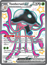 Paldean Fates 213 Toedscruel ex